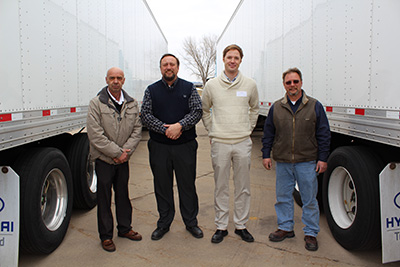 Tom Gierok, Tim Carroll, Travis Thul, and Casey Mann