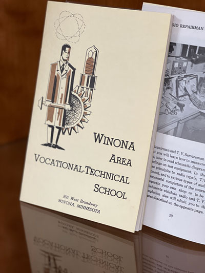 College catalog from the 1950s