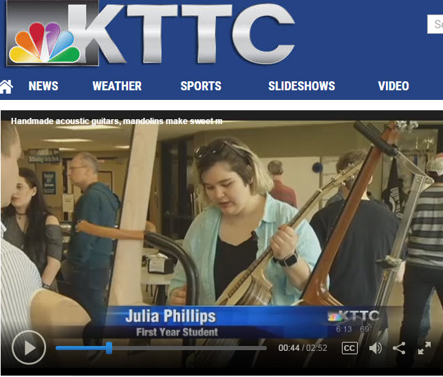 KTTC TV story: Student Guitar Show 2017