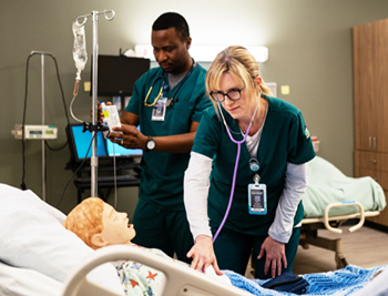 Students in Red Wing Nursing and Health Sciences Center