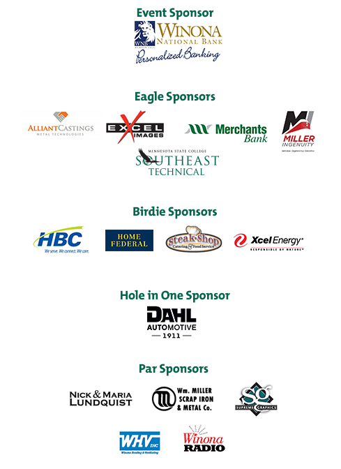 Golf Sponsors - 2015