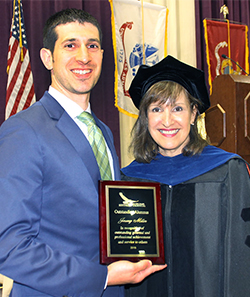 Senator Jeremy Miller and Dr. Dorothy Duran