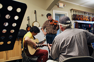 Brian Christianson - Jamming at The Fiddle House