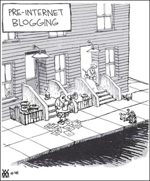 Pre-Internet Blogging