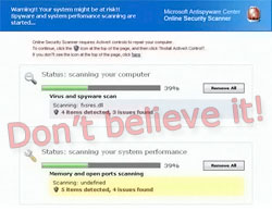 Virus Protection Scam