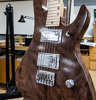 Custom electric guitar